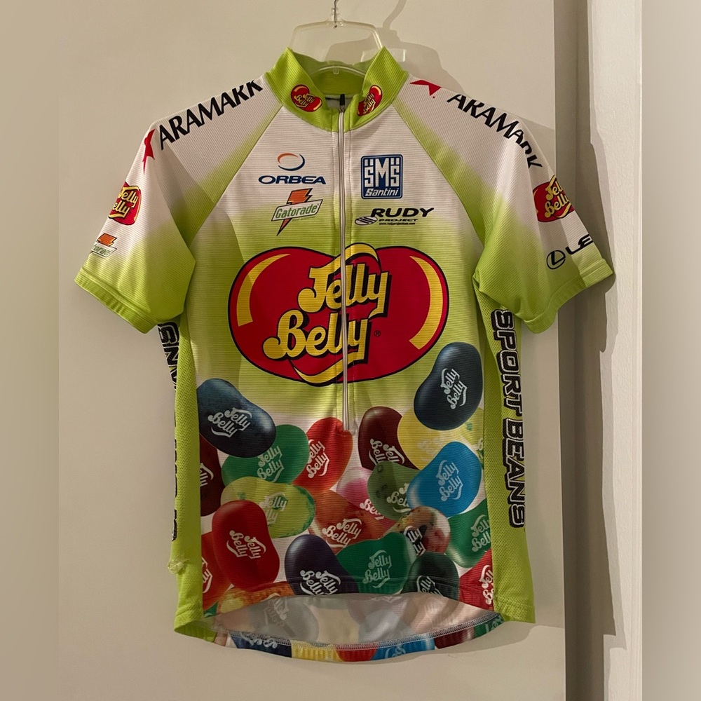 Orbea ITALY Cycling Jersey I Short Sleeve Top T Shirt 3/4 Zip Pre Owned Fair